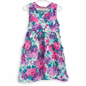 SWAT Kids Vintage 90’s Floral Print Dress Size 7